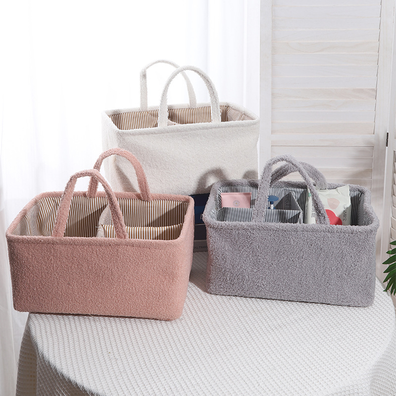 Baby Products Basket - Borsa da Viaggio Portatile per Mamme,