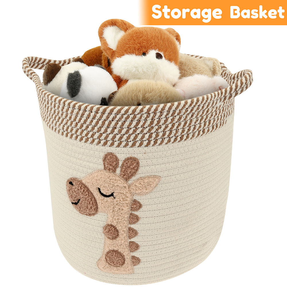 Baby Products Basket - Cesto portaoggetti in corda di cotone