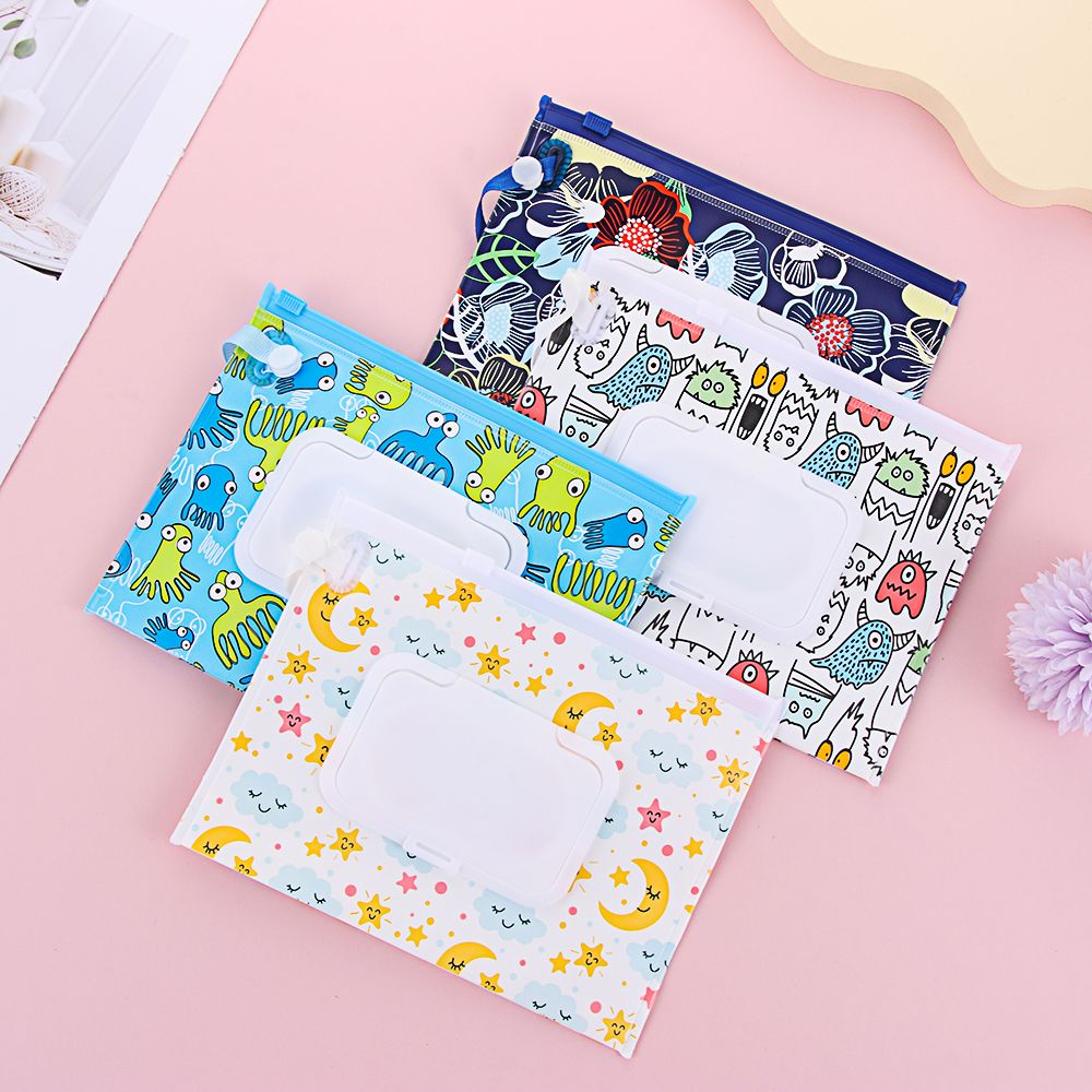 Baby Products Korean - Custodia portatile per salviette umidificate con