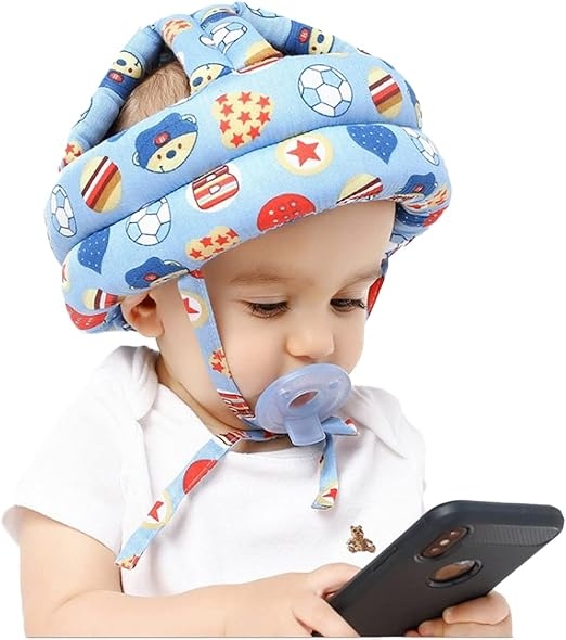 Infant Head Protector - Cappello Anti-Caduta per Bambini, Protezione Regolabile