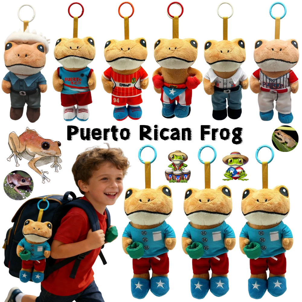 Baby Products Unique - NUOVO Peluche Rana Portoricana 2026, Bad