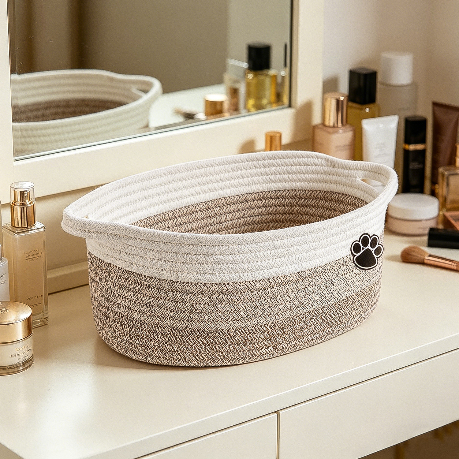Baby Products Basket - Cesto Portaoggetti per Giocattoli per Cani,