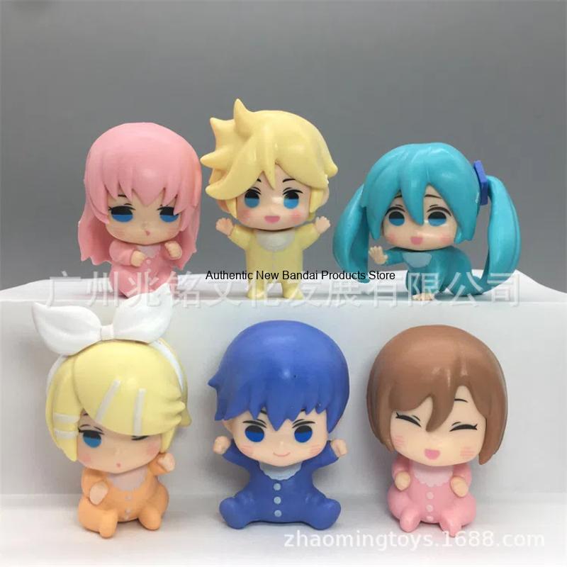 Baby Q Products - Set di 6 Pezzi Anime Hatsune