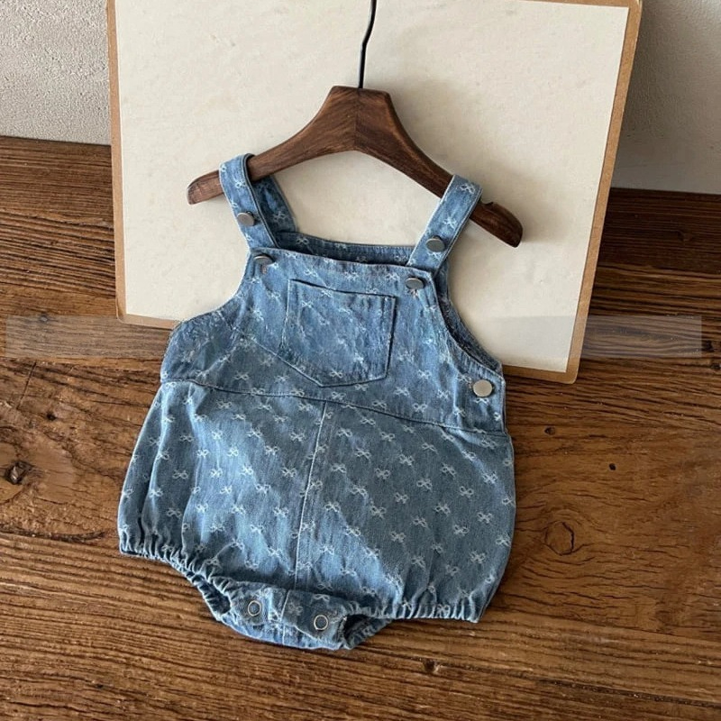 Abito strisciante in denim sta - Baby Products Korean recensione e prezzo