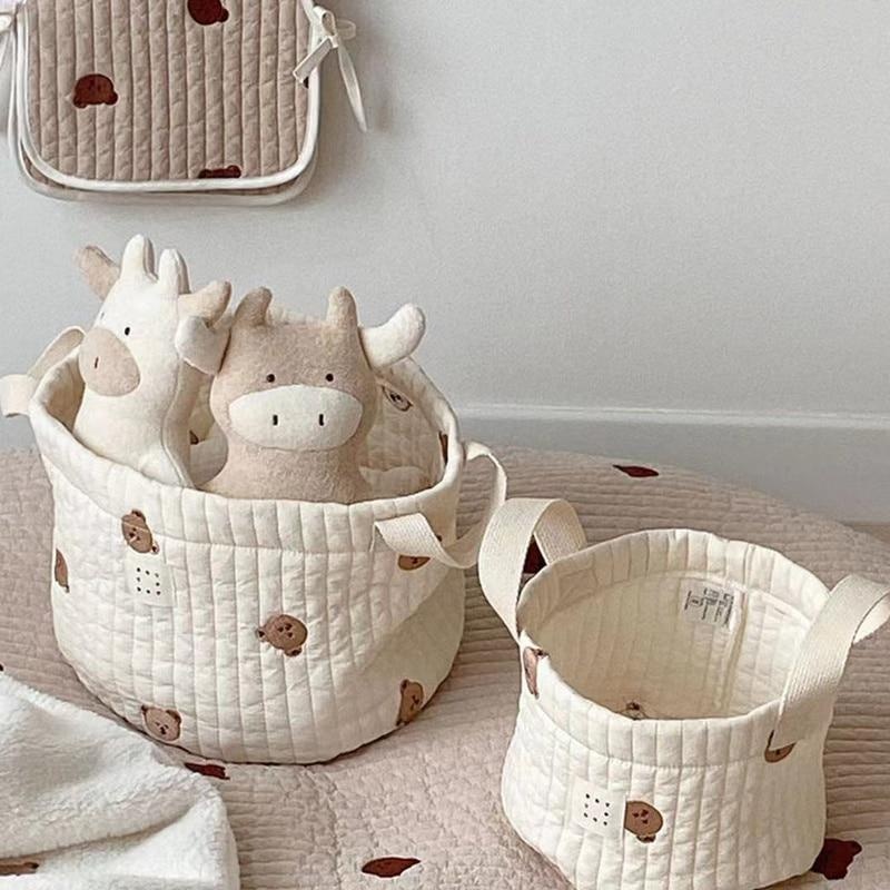 Simpatico orso ricamo borsa pe - Baby Products Basket recensione e prezzo