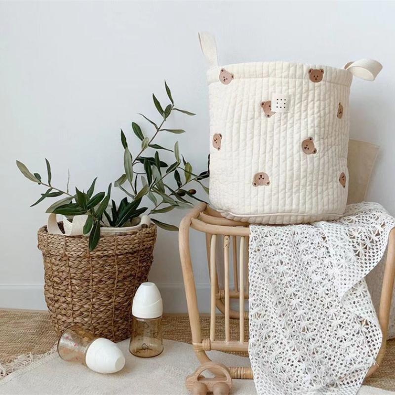 Simpatico orso ricamo borsa pe - Baby Products Basket recensione e prezzo