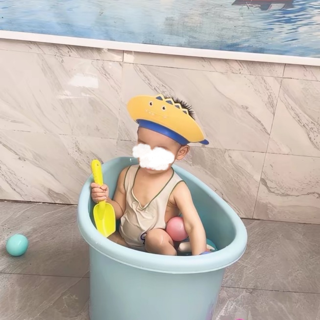 Cappello da doccia in silicone - Infant Head Protector recensione e prezzo